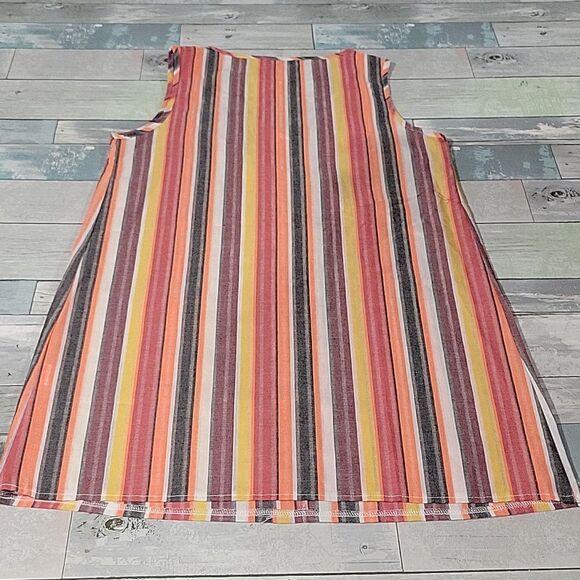 SHEIN Striped Jumper Dress size Large - Picture 3 of 4